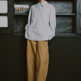 Sculptor Barrel Trousers in Camel