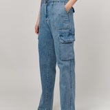 The Great Denim Cargo in Light Wash