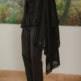 Eternal Ramie Selendang in Black