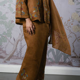 Celeste Ramie Selendang in Caramel