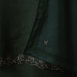 Eternal Ramie Selendang in Emerald Green