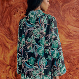 Ophelia Ramie Kebaya in Twilight