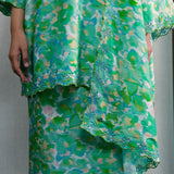 Serene Kurung Set with Selendang in Meadow