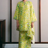 Serene Kurung Set with Selendang in Marigold