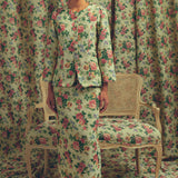 Heritage Brocade Waistcoat in Chamomile
