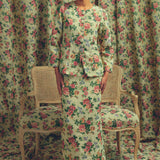 Heritage Brocade Waistcoat in Chamomile
