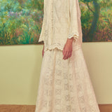 Viscountess Lace Bias Skirt