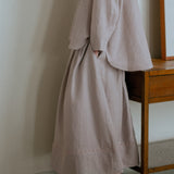 The Great Linen Skirt in Dusty Pink