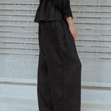The Great Linen Trousers in Black