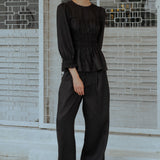 The Great Linen Trousers in Black