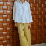 Friday Linen Pants in Butter