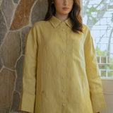 Friday Linen Shirt in Butter