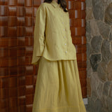 Friday Linen Shirt in Butter