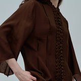 Accent Shirt in Chocolate