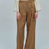 The Great Pleated Trousers in Caramel