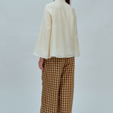 Gallery Bow Blouse in Ivory