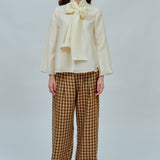 The Great Pleated Trousers in Caramel