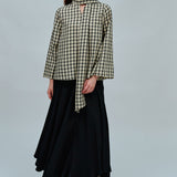 Gallery Bow Blouse in Cream