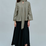 Gallery Bow Blouse in Cream