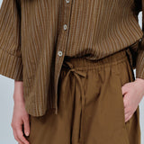 Sculptor Poplin Pants in Caramel