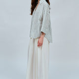 Technical Flowing Trousers in White