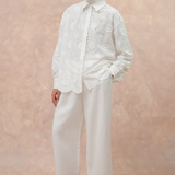 Friday Linen Pants in White