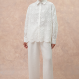 Friday Linen Pants in White