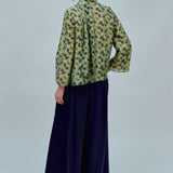 Technical Flowing Trousers in Navy