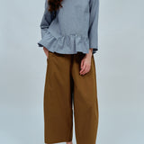 Sculptor Poplin Pants in Caramel