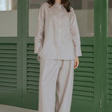 Friday Linen Pants in Dusty Pink
