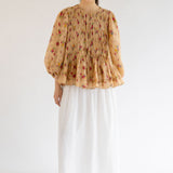 Athena Ramie Blouse in Golden