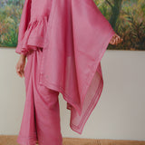Eternal Ramie Selendang in Peony