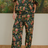 Heritage Brocade Trousers in Earl Grey