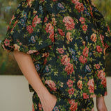 Heritage Brocade Trousers in Earl Grey