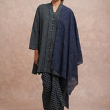 Very Important Selendang in Navy Bouquet
