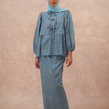 Painter Floral Set in Bluepea