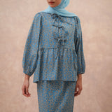 Painter Floral Set in Bluepea
