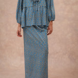 Painter Floral Set in Bluepea