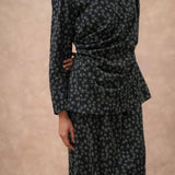 Ines Wrap Set in Black