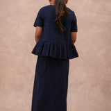 Mini Manis Set in Navy