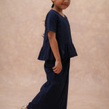 Mini Manis Set in Navy