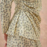 Ines Wrap Set in Cream