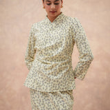 Ines Wrap Set in Cream