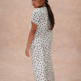Mini Love Set in White Polka