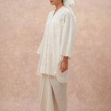 The Signature Knot Skirt in Travertine