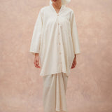 The Signature Knot Skirt in Travertine