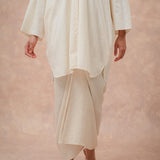 The Signature Knot Skirt in Travertine