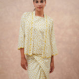 The Signature Knot Skirt in Daffodil