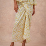 The Signature Knot Skirt in Daffodil