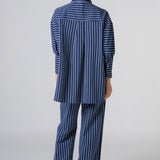 Brunch Pants in Navy Stripe